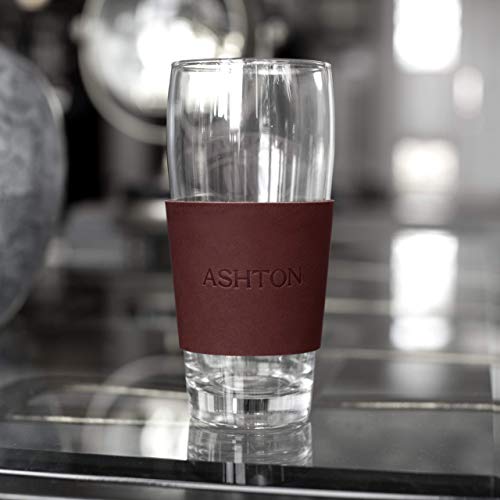 Northwind Custom Leather Pint Glass Sleeve For Beer. Drink Sleeve. Beer Sleeve. thumb #6