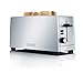 Produktbild Gebr. Graef TO100EU 4 Scheiben Langschlitz Toaster, Edelstahl matt