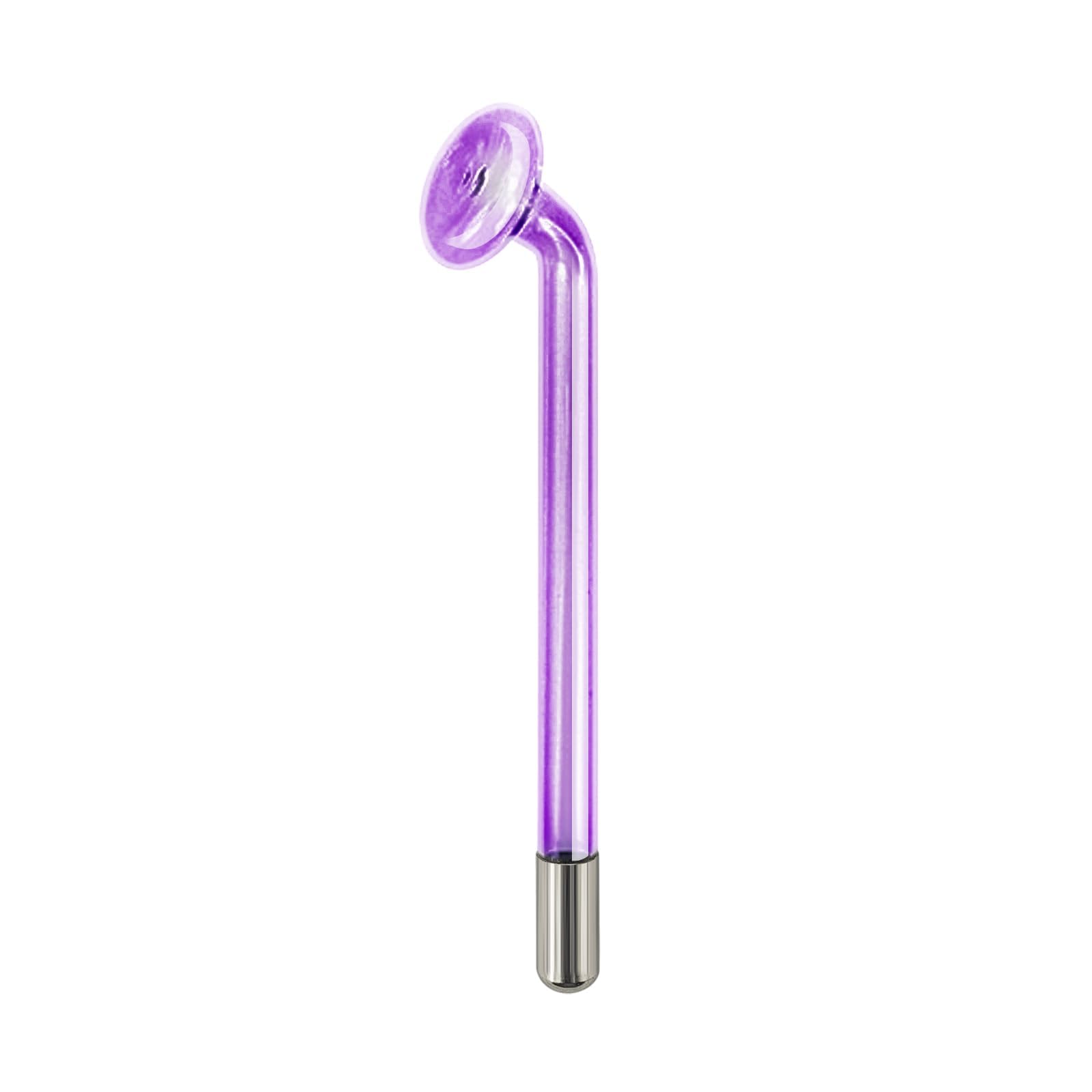 Elitzia Spare Parts Mushroom for Handheld HIF Facial Hair Device Facial Care Orange Purple Blue Color Glass Tube Electrode ETJX0066 (Purple)
