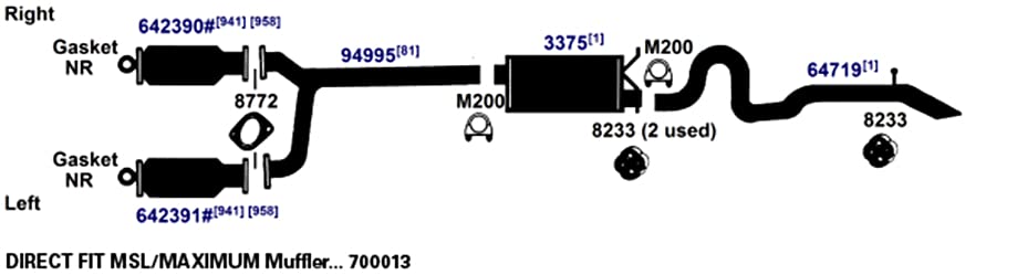 Image of AP Exhaust Products 94995 Exhaust Pipe