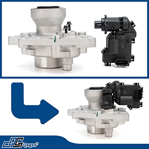 4WD Front Differential Axle Actuator Disconnect Assembly 600115 Fits for 2002-2009 Chevy Trailblazer GMC Envoy 2003-2008 Isuzu Ascender Buick Rainier Oldsmobile Bravada Replaces 12471623 600-115