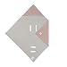 LÄSSIG Baby Strickdecke für Autositz Autositzdecke Einschlagdecke Babyschale 100% Bio-Baumwolle GOTS dusky pink