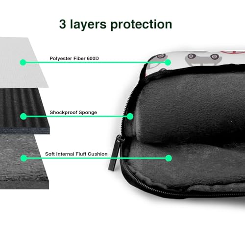 Bolso para portátil impermeable con asas 14 pulgadas miniatura 5