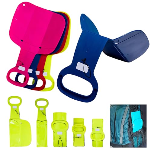 Faltbarer poporutscher, Leichter und tragbarer Bob Schlitten für Kinder...