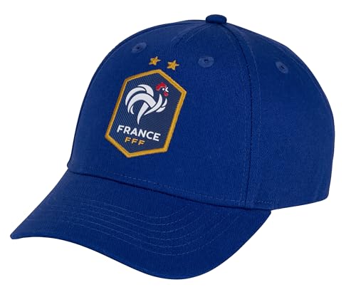FFF Casquette Enfant Collection Officielle Equipe de France de Football - Taille réglable