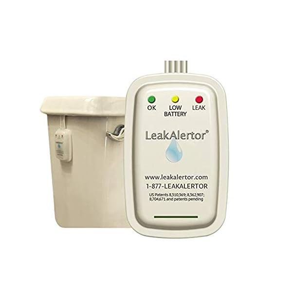 LeakAlertor 6000 Toilet Leak Detector Installs in Seconds, No Tools