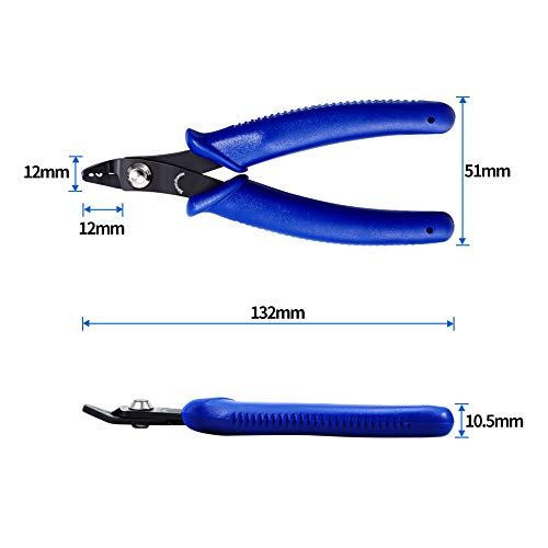 Speedwox Bead Crimper Tool For Jewelry Making Bead Crimping Pliers 5 Inches Standard Precision Fine Pliers Bent Head For Closing Crimp Covers Multi Use Diy Craft Beading Hobby #TOP4