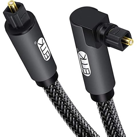 EMK 90 Degree Toslink Optical Cable Cover