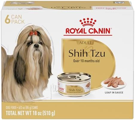 Royal Canin Breed Health Nutrition Shih Tzu Adult Loaf in Sauce D...