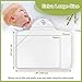 Liname Organic Bamboo Hooded Baby Towel Ultra Soft, Thick & Extra Absorbent - Extra Large Bath Towel for Infants & Toddlers - Keeps Your Baby Warm & Cosy (Mouse)