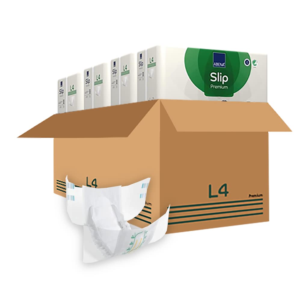 Abena Slip Premium - Gr. L4 - Windelhose für schwere Inkontinenz und Doppelinkontinenz