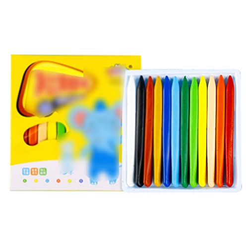 ASFD Drawing pens Children's Plastic Crayons 36-Color Kindergarten Washable 12-Color Crayons 24-Color Painting Brushes do Not Dirty Hands Colour pens