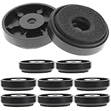 Patins d'isolation acoustique : gèrent l'énergie du haut-parleur, réduisent les vibrations dues aux surfaces de support et aux réflexions internes, ainsi que les bruits parasites ; pieds d'isolation pour haut-parleurs