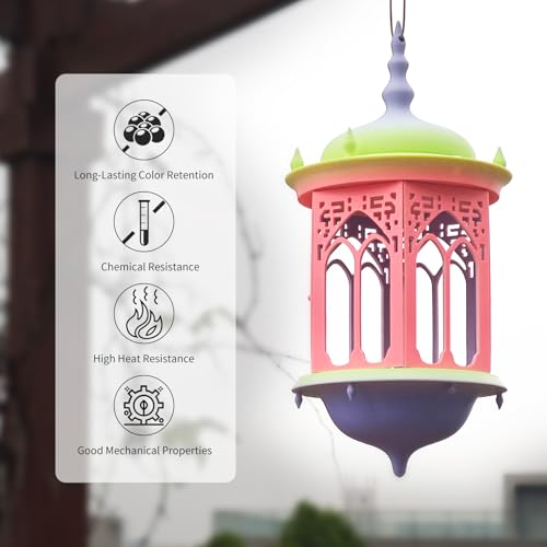 Image of Colored ASA Filament 1.75 + /- 0.02mm - UV /Rain /Heat Resistant Durable 3D Printer Filament, No Warping, Non Odor & Fumes - Perfect for Outdoor Functional Mechanical Parts, 1kg (2.2lbs) Spools