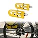 DYNWAVE 2X Bike Chain Tensioner Bicycle Chain Tension Adjuster Adjustable Chain Tightener for Mountain Road Bikes Folding Bike BMX, Gold