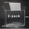 Amazon.com: RUITROLIKER Clear Plastic Protector Case Box Sleeve Display ...