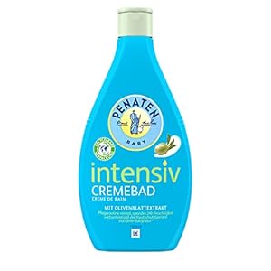 PENATEN Intensiv Cremebad (400 ml), sanft reinigendes Babybad, pflegender Badezusatz & Baby Pflegebad in recycelbarer Verpackung, feuchtigkeitsspendender Babybadezusatz für trockene Babyhaut