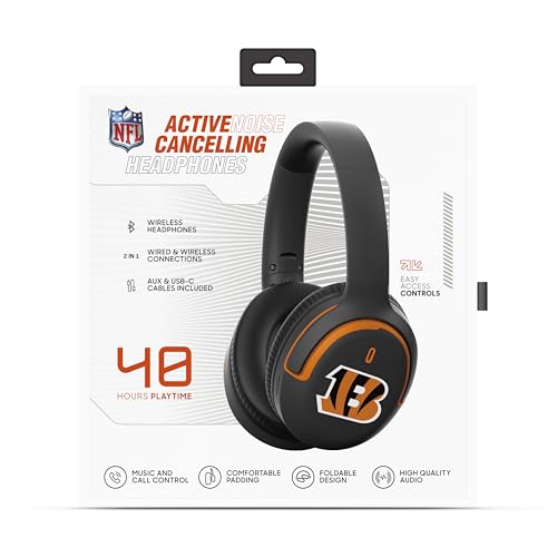 Image of SOAR NFL Active Noise Cancelling Over The Ear Headphones