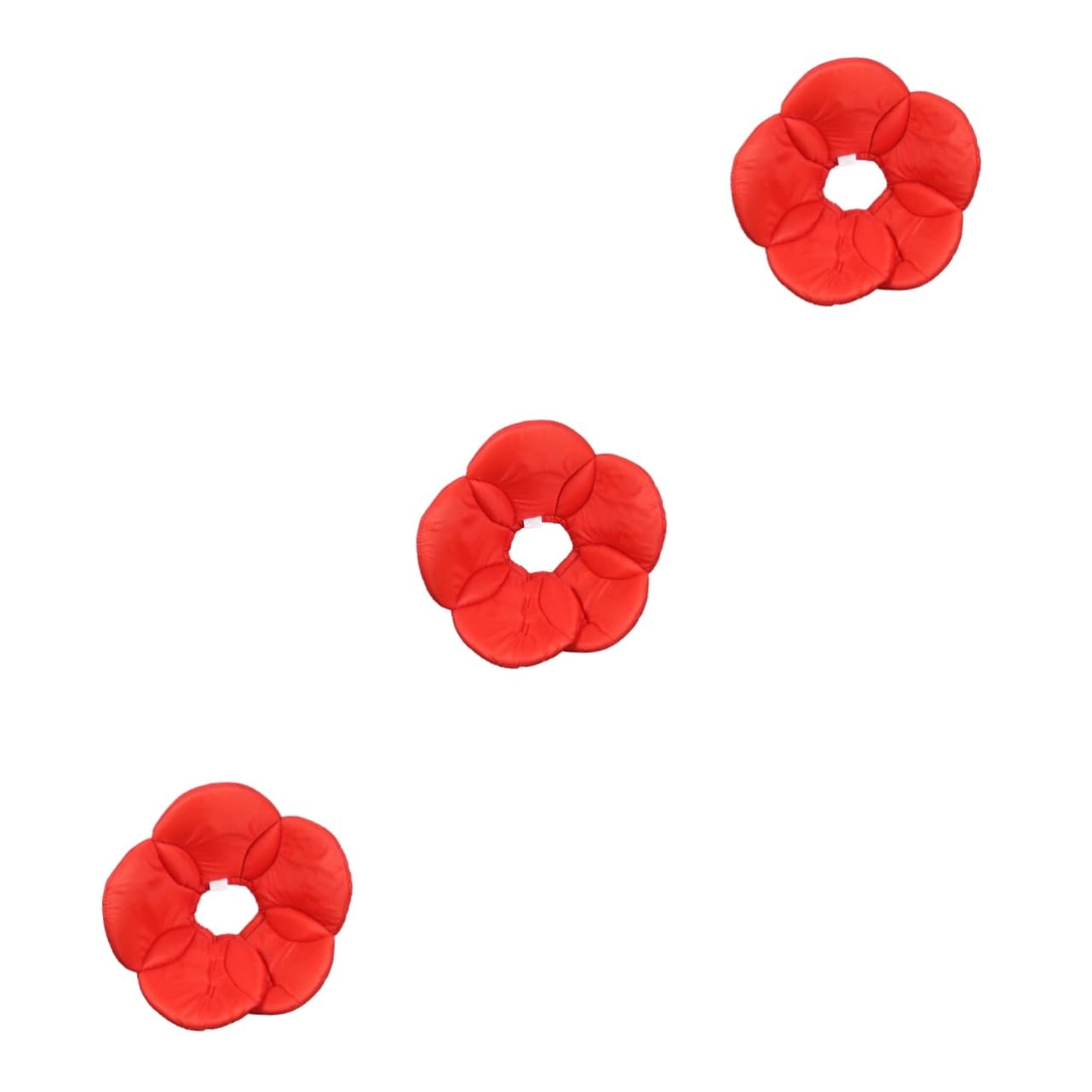 INOOMP 3 Pz collare per animali in poliestere accessori cane accessori per cane collari per animali domestici collare a cono per cani morbido collare antimorso per cani cover protettiva