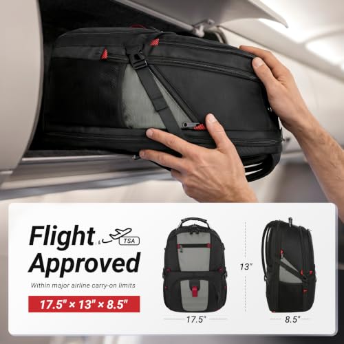 Image of YOREPEK Large Laptop Backpack for Men, Heavy Duty Travel Backpack