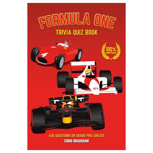Formula One Trivia Quiz Book: 500 Questions on Grand Prix Greats (Sports Quiz Books)