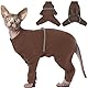 Hjyokuso Katzenpullover, Weicher Und Atmungsaktiver Pulli Mit Vier Beinen, Katzenbekleidung Für Sphynx, Cornish Rex, Devon Rex, Peterbald