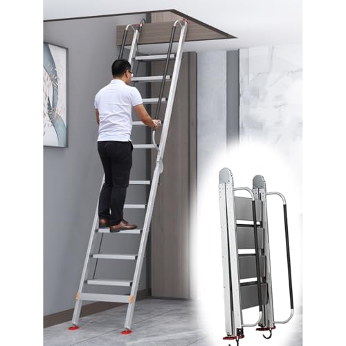 Escaleras para Áticos Plegables de Carga para Loft de Escape en Caso de Incendio Que Ahorra Espacio