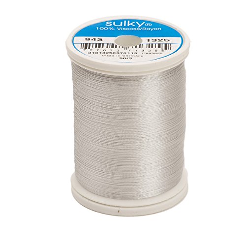 Sulky Of America 268d Hilo Rayon 850 yd Gris miniatura 1
