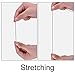 Zealor Stretchy Bracelet String 2 Rolls 1mm Elastic Cord Sturdy Elastic Beading Cord 200 Yards Stretchy String for Bracelet Jewelry Making Necklaces Beading, Black White
