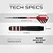 Winmau Masters Pro Premium Bristle Dartboard and Cabinet Set - Includes Dart Board, Darts, Flights, Shafts and Oche Strip - Professional Steel Tip Dartboard Set for Adults