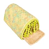 Couche de confort à double isolation : avec un accent sur la tranquillité, le lit chinchilla utilise un extérieur en peluche pour offrir une isolation double confort et amortir les sons perturbateurs, créant un espace idéal pour un repos nocturne ininterrompu