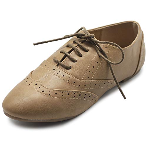 Ollio Womens Shoe Classic Lace Up Dress Low Flat Heel | Desertcart Gambia Ollio Womens Shoe Classic Lace Up Dress Low Flat Heel | Desertcart Gambia