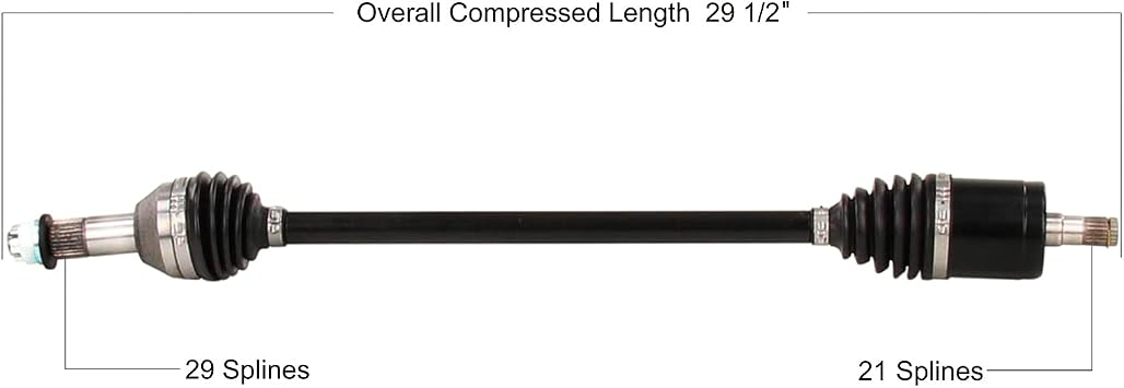 TrakMotive CV Axle Assembly - CAN-6083HD