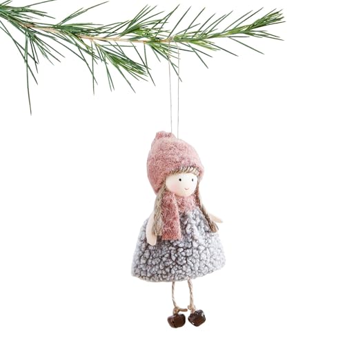 Pendentif festif ange de Noël YRYRYW pour habiller vos fenêtres et portes cet hiver