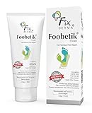 Fixderma Foobetik Cream, Foot cream, Foot care for diabetic, For Dry & Cracked Feet, Moisturizes & Soothes Feet, Heel Repair, For Calloused, or Chapped Skin, Paraben Free - 50g