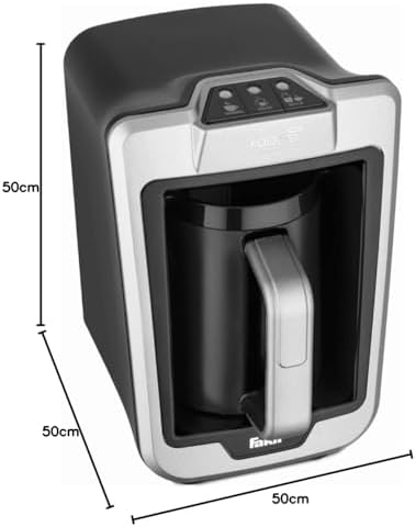 Fakir Kaave Trio Közde & Sütlü Türk Kahvesi Makinesi Silverstone - Görsel 7