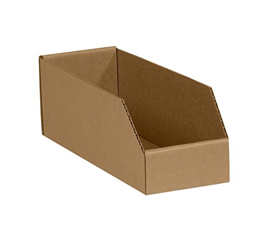 Aviditi Corrugated Cardboard Storage Bins, 4