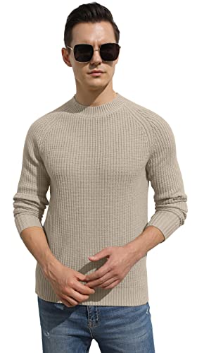 Sailwind Men's Crewneck Casual Sweater Structured Knit Soft Casual Pullover3