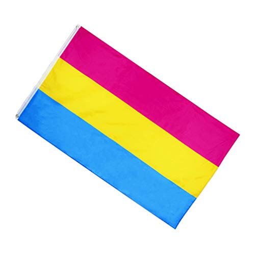 Bandeira Amosfun 1 peça de poliéster leve cor vívida Bandeira grande Bandeira de orgulho durável Ban