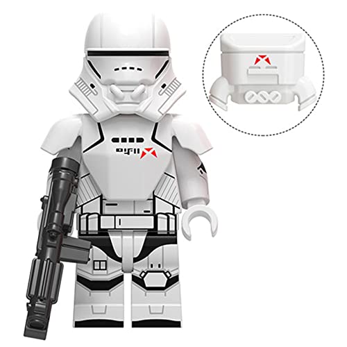 GHFGXF 6 Pcs Mini Figures Advent Calendar Collection Figure Set Series Custom Collectible Minifigure Compatible with… – Bild 8