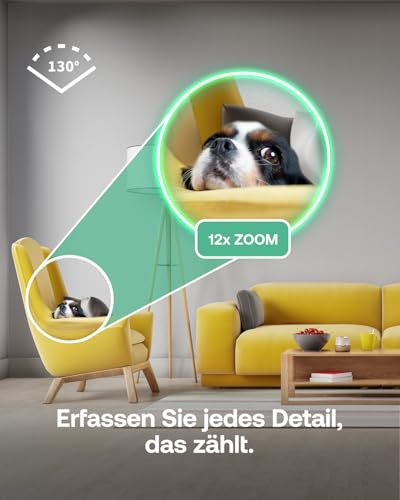 Arlo Indoor 3 HD Überwachungskamera Innen, 2er Set, HD Video, 2-Wege-Audio, Bewegungsmelder, Kabelgebunden, Babyphone, Haustierkamera, Hausüberwachung, mit Secure Plan Testzeitraum, Weiß