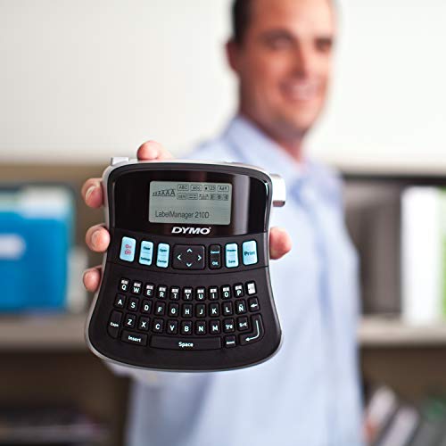 Dymo Labelmanager 210D Kit Etichettatrice Portatile Tastiera Qwerty Con Custodia Ed Etichette D1 12Mm Stampa Nero Su Bianco - 13