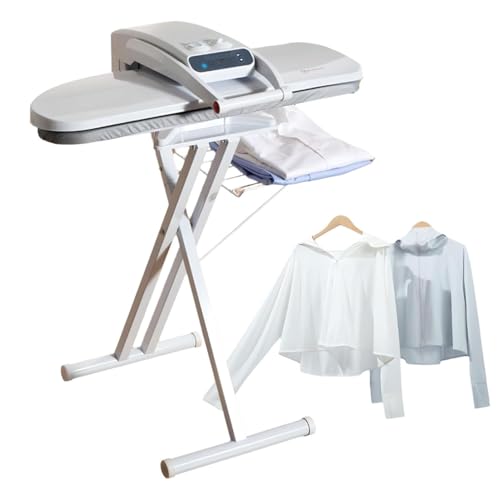 Presse à repasser vapeur avec écran LED pour un entretien professionnel des vêtements