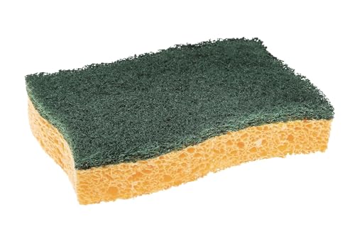 Scotch-Brite Classic Naturfaser-Reinigungsschwamm, 6 Stück + 2 GRATIS - Allzweck-Schwamm für den Alltag - Kratzfrei