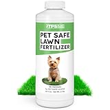 Pet Safe Lawn Fertilizer, Pet Friendly, Supports Lush Growth and Strong Roots, TPS Plant Foods, 32oz (1 Quart)