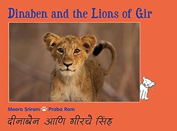 Paperback Dinaben and the Lions of Gir [Hindi] Book