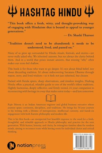 Image of Hashtag Hindu: Not a Sermon. Not a Lecture. Just Dharma, Decoded.