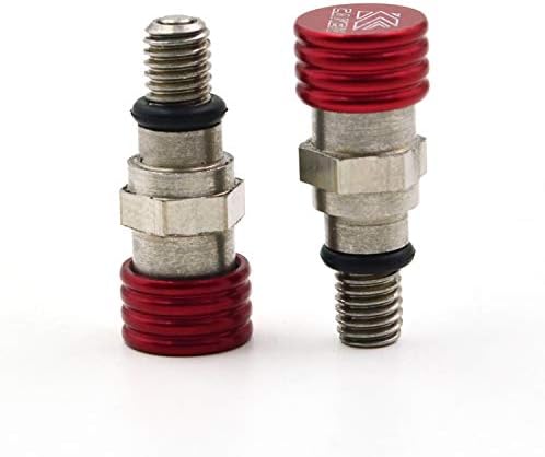 Motorcycle Fork Air Bleeder Pressure Relief M5 0.8MM For CR125 CR250 CRF250R CRF450R Red