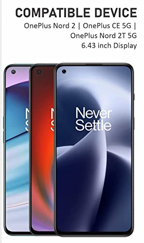 Image of HD Tempered Glass Screen Protector Compatible For OnePlus Nord CE 5G, CE 2 5G With Edge To Edge Coverage And Easy Installation Kit