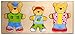 Goki- Familia de Osos Puzzles 3D, Multicolor (57697)